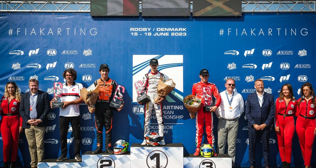 pokal-danmark-em-i-gokart-2023-rødby-podium